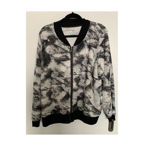 mblm by Tess Holiday Mesh Bomber Jacket